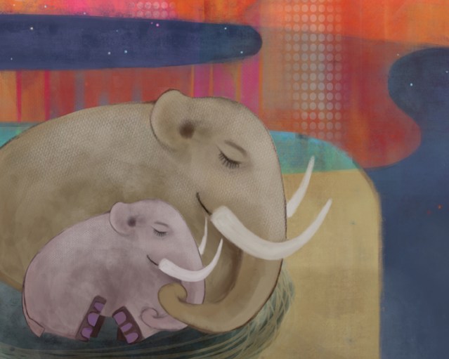 8x10 Midnight Mammoth small